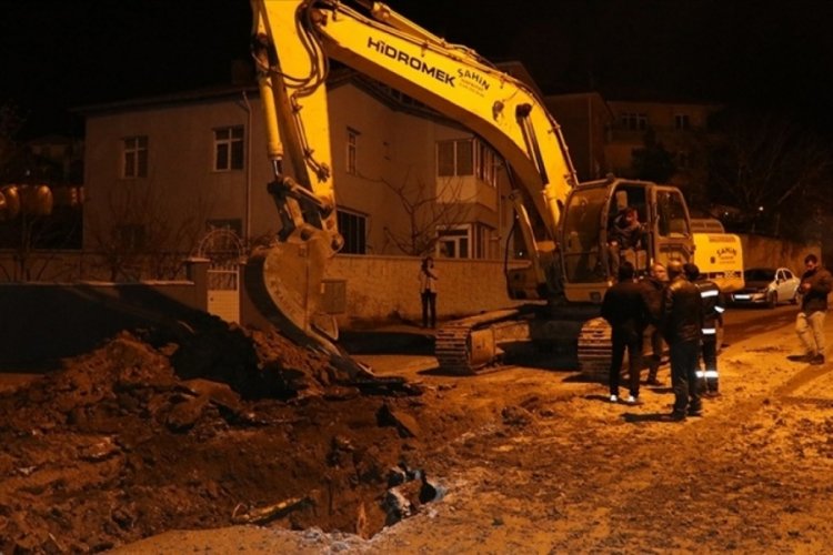 Yozgat'ta doğalgaz hattı zarar g&ouml;r&uuml;nce kente gaz akışı durduruldu