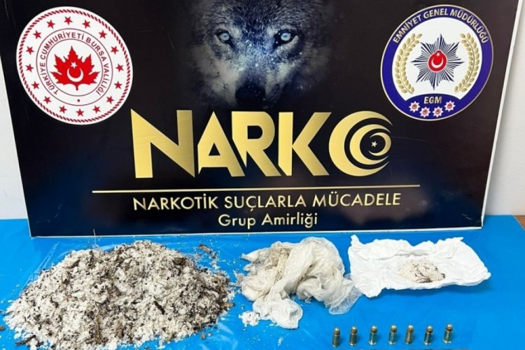 Bursa'da 542 gram uyuşturucu ile yakalanan zanlı tutuklandı
