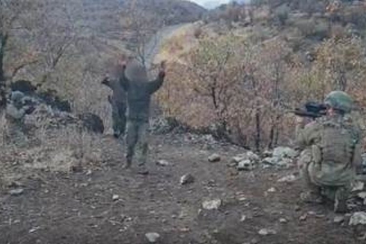 Pen&ccedil;e Kilit b&ouml;lgesinde 4 ter&ouml;rist teslim oldu