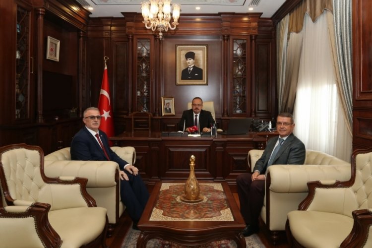 BESOB Başkanı Bilgit'ten Bursa Valisi Canbolat'a ziyaret