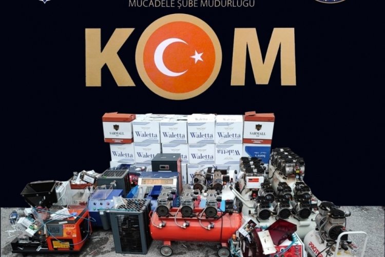 Kocaeli'nde ka&ccedil;ak&ccedil;ılık operasyonunda 7 kişi g&ouml;zaltına alındı