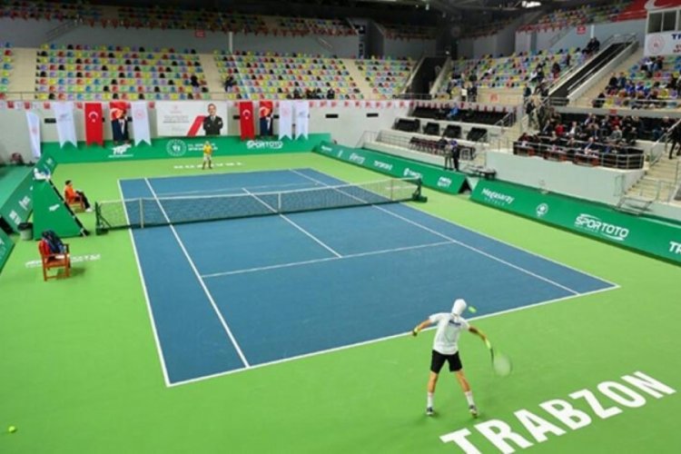 T&uuml;rkiye Tenis Ligi finalleri Trabzon'da başladı