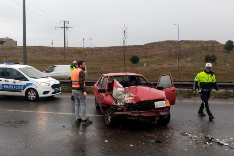 &Ccedil;orlu'da 3 ayrı trafik kazası: 7 yaralı
