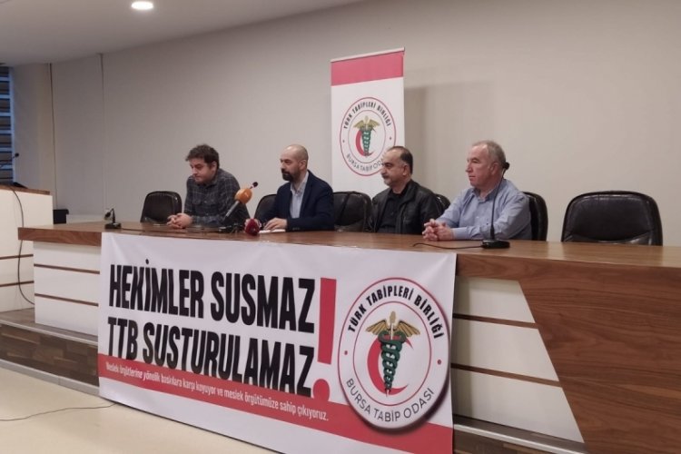 Bursa Tabip Odasından hekimlerin &ouml;zl&uuml;k hakları i&ccedil;in a&ccedil;ıklama