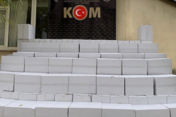 Konya'da 150 bin boş makaron ele ge&ccedil;irildi