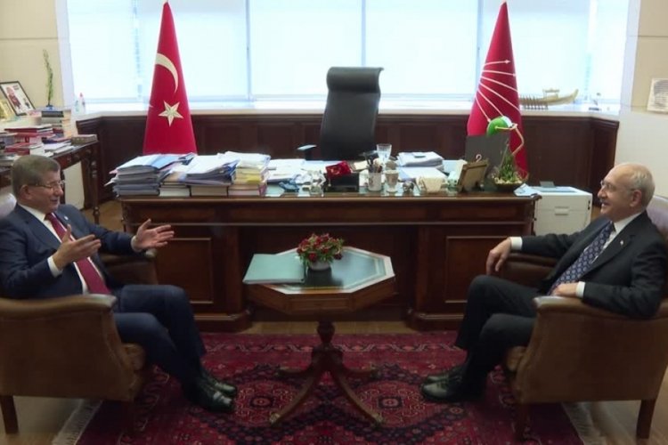 Kılı&ccedil;daroğlu, Davutoğlu ile g&ouml;r&uuml;şt&uuml;