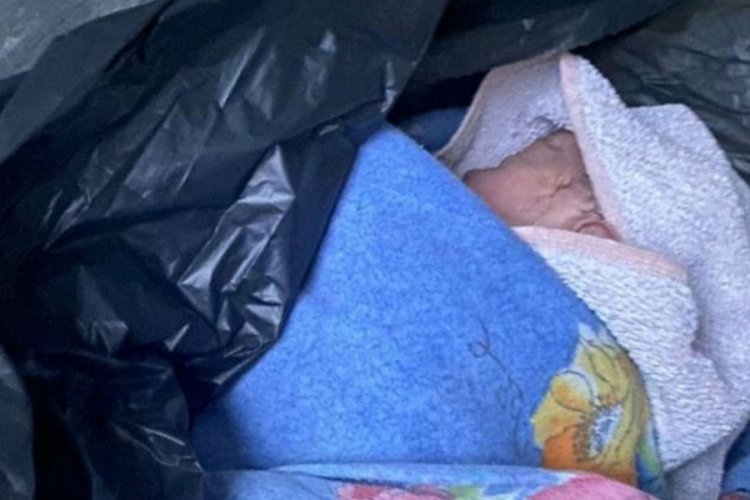 &Ccedil;&ouml;p poşetinde bulunan bebeğin durumu belli oldu