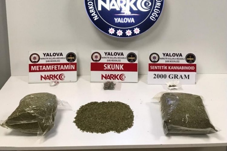Yalova'daki uyuşturucu operasyonu: 2 tutuklama