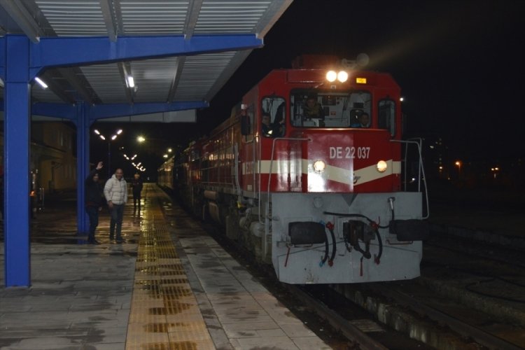 "Turistik Doğu Ekspresi" Erzurum'a sezonun ilk seferi