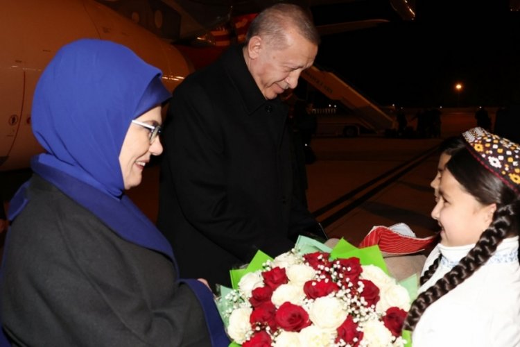Erdoğan T&uuml;rkmenistan'da