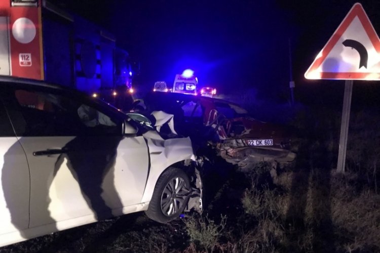Tekirdağ'da kaza: 4 yaralı