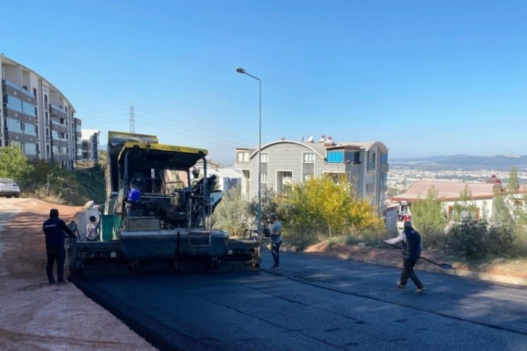 Bursa'da asfaltlar yenileniyor