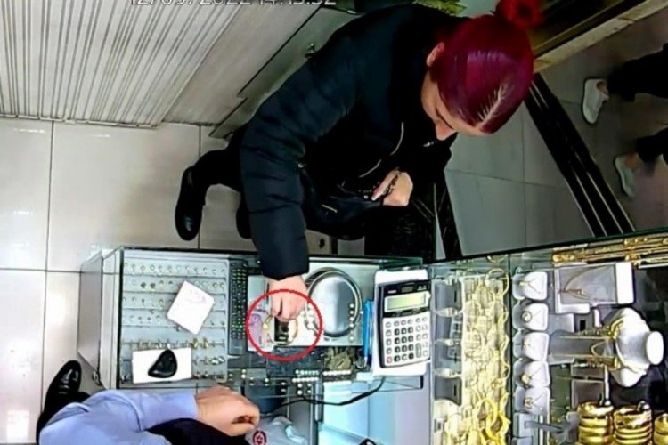Bursa'da sahte bileziklerle kuyumcuyu dolandıran şahıs kıskıvrak yakalandı