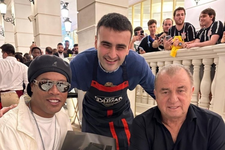 Fatih Terim ve Ronaldinho CZN'de buluştu