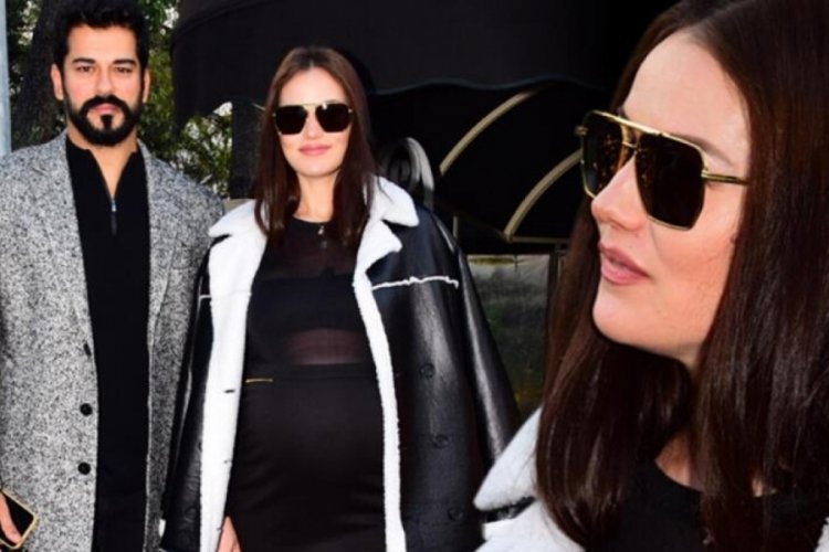 Burak &Ouml;z&ccedil;ivit'ten eşi Fahriye Evcen'e doğum hediyesi!