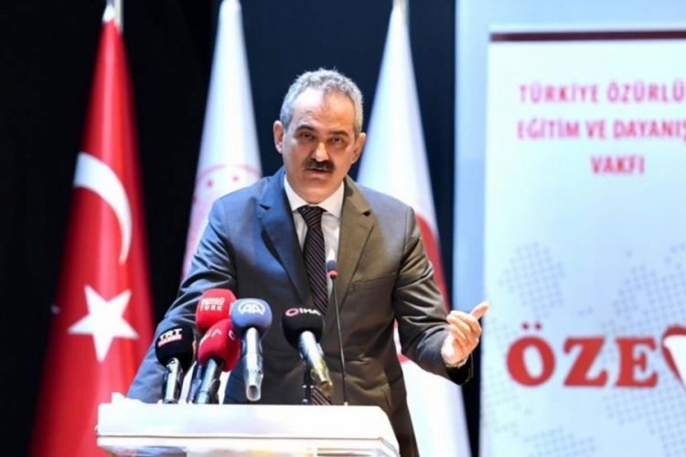 Bakan &Ouml;zer: 53 ilimizde &ouml;zel eğitim anaokulu yoktu, şu anda t&uuml;m illerimizde var