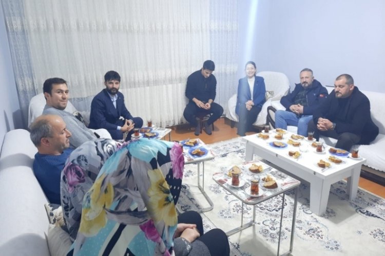 MHP Bursa Osmangazi Teşkilatı ev ziyaretlerini sıklaştırdı