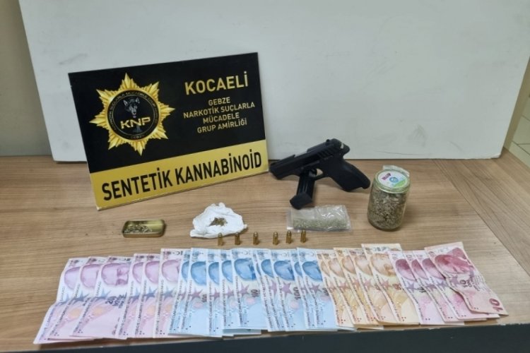 Kocaeli'nde uyuşturucu operasyonu: 3 tutuklama