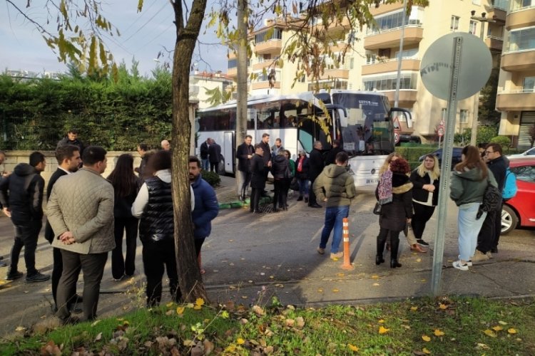 Bursa Nil&uuml;fer'den İmamoğlu'na destek! Onlarca kişi İstanbul'a gidiyor