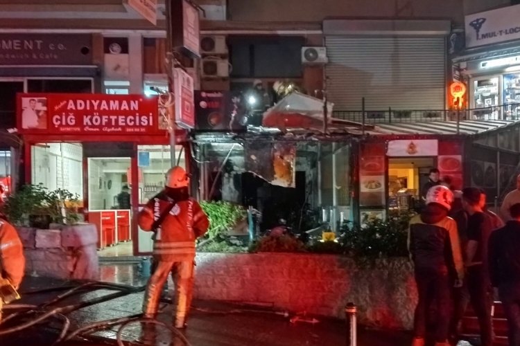 İstanbul Şişli'de motosiklet tamirhanesi k&uuml;le d&ouml;nd&uuml;