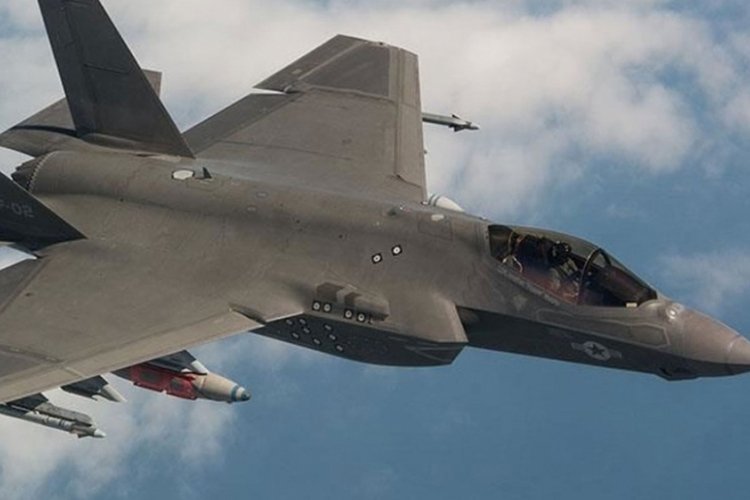 ABD'de F-35B savaş u&ccedil;ağı, iniş yaptığı esnada d&uuml;şt&uuml;