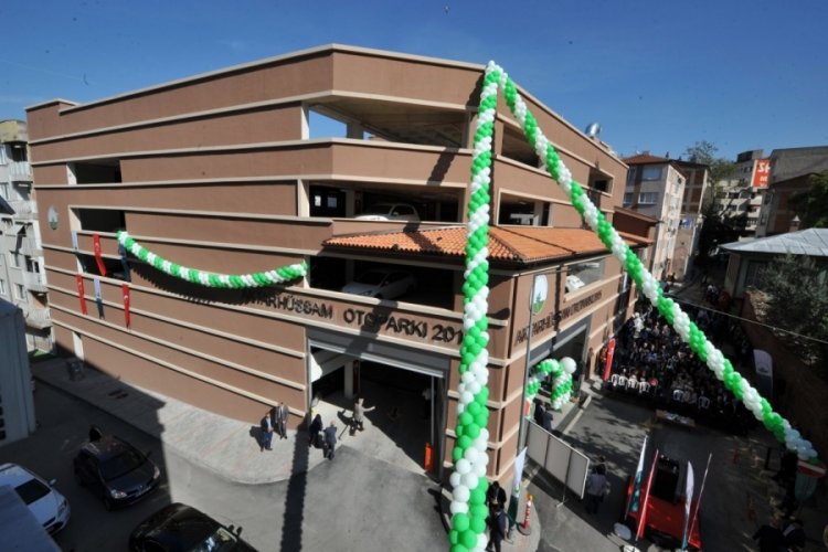 Bursa trafiğine otoparklı &ccedil;&ouml;z&uuml;m