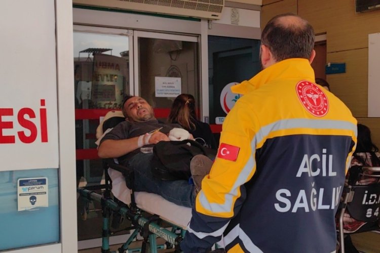 Bursa'da bir kişi elini makineye kaptırdı: 3 parmağı koptu
