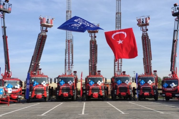 Bursa B&uuml;y&uuml;kşehir Belediyesi'nden İtfaiye Teşkilatı'na takviye