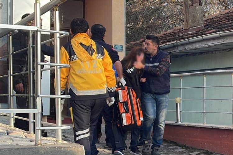 Bolu'da darp edilen kadın kardeşi sayesinde kurtuldu