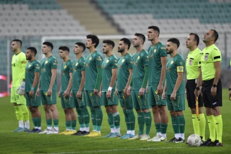Bursaspor'un ma&ccedil; kadrosu a&ccedil;ıklandı