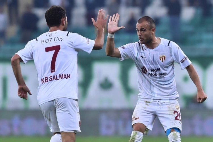 İneg&ouml;lspor Tarsus'tan 1 puanla d&ouml;n&uuml;yor