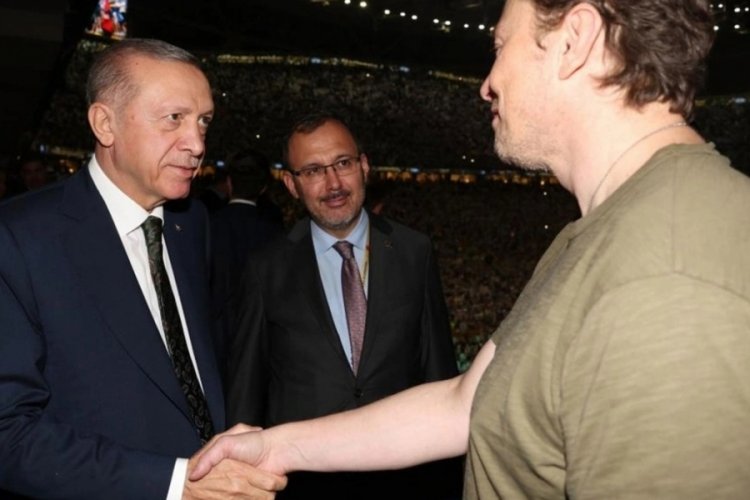 Cumhurbaşkanı Erdoğan ile Elon Musk bir araya geldi