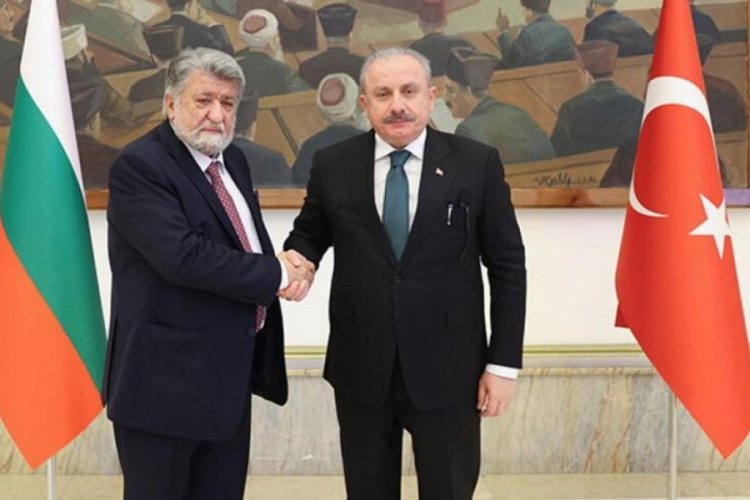 TBMM Başkanı Şentop, Bulgar mevkidaşı Raşidov ile g&ouml;r&uuml;şt&uuml;