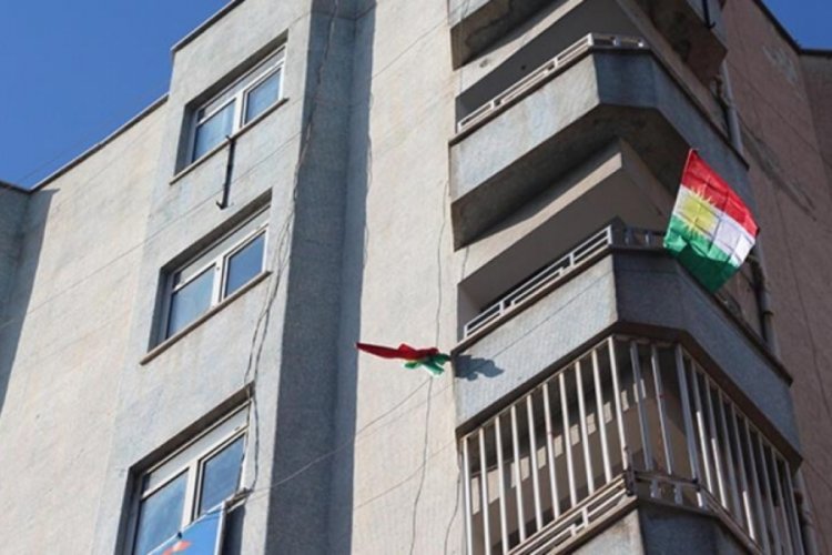 Diyarbakır'da IKBY bayrakları toplandı