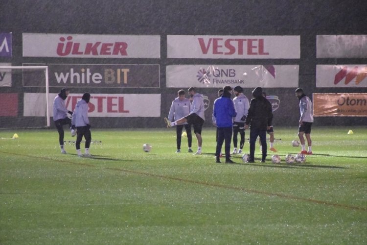 Trabzonspor, Yılport Samsunspor ma&ccedil;ının hazırlıklarına devam etti