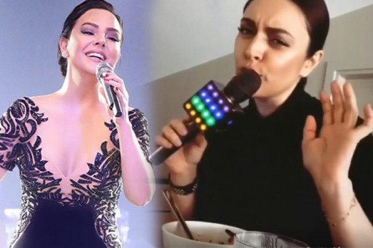 Ezgi Mola'ya Ebru G&uuml;ndeş jesti