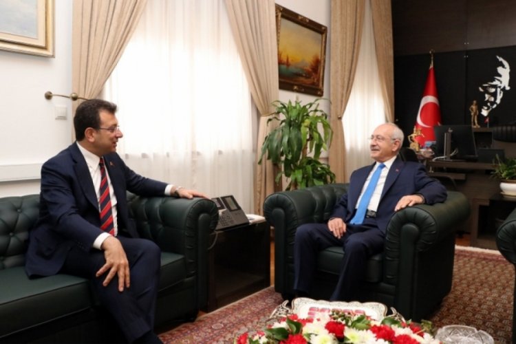 Kılı&ccedil;daroğlu ve İmamoğlu bir araya geldi