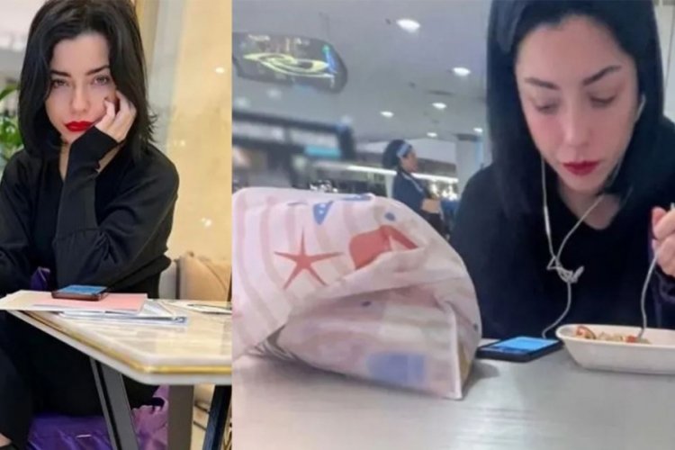 Tanımadığı adamın masasına oturduğu iddia edilmişti... Merve Boluğur sessizliğini bozdu