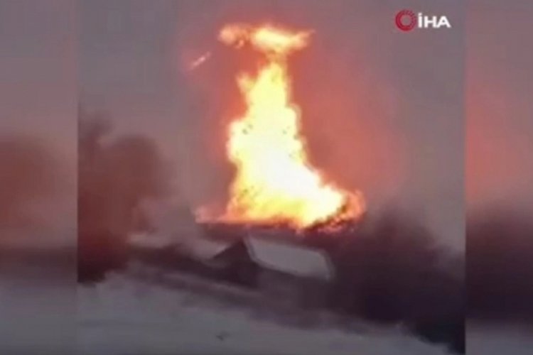 Rusya'da doğalgaz boru hattında patlama: 3 &ouml;l&uuml;, 1 yaralı
