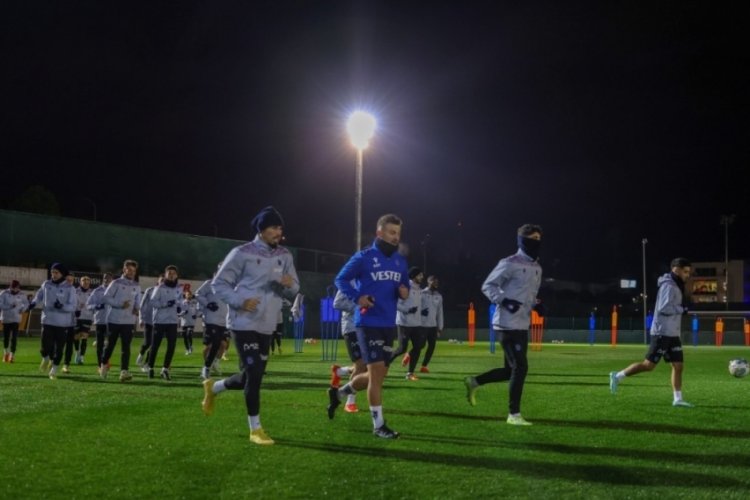 Trabzonspor, Yılport Samsunspor ma&ccedil;ı hazırlıklarını tamamladı