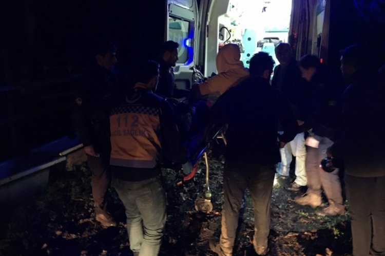 Samsun'da nehre d&uuml;şen &uuml;niversite &ouml;ğrencisi kurtarıldı