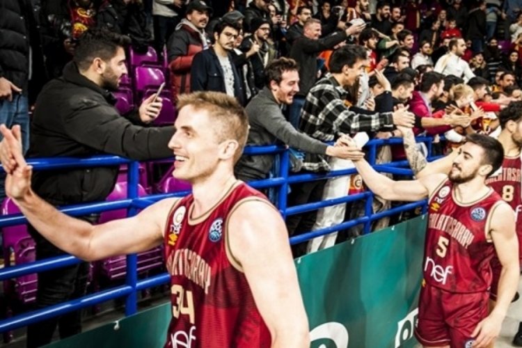 Galatasaray Nef Polonya'nın Legia Varşova ekibini 90-76 yendi