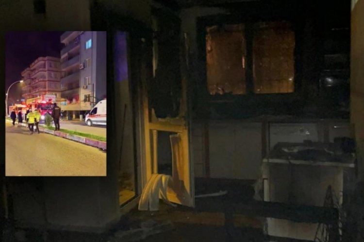 Hatay'da babasıyla tartışan gen&ccedil; evi yaktı