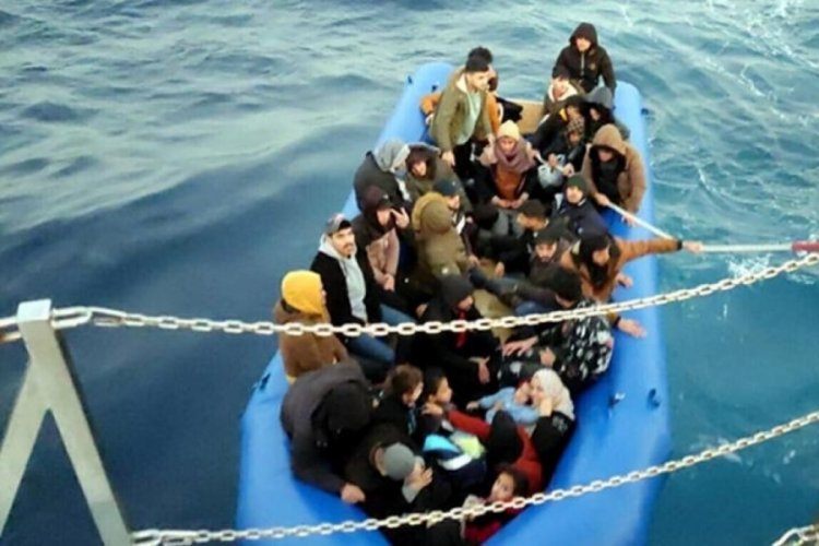 Muğla'da 65 ka&ccedil;ak g&ouml;&ccedil;men kurtarıldı