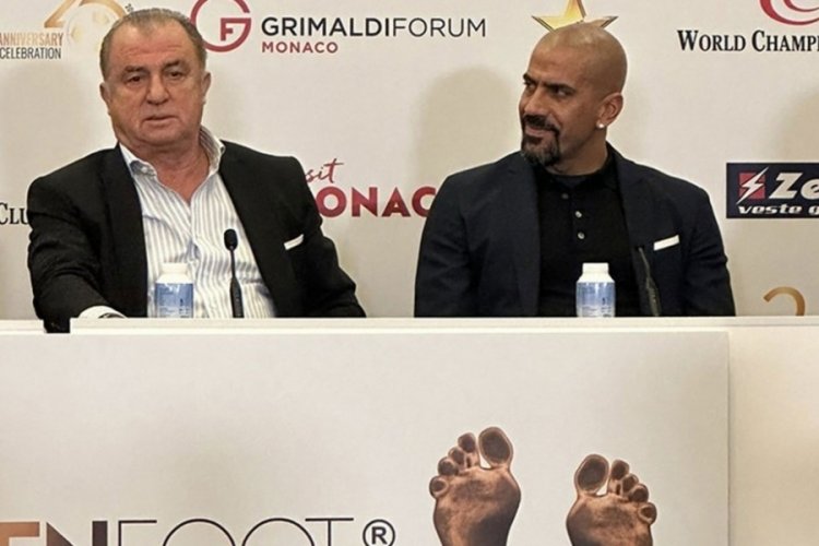 Fatih Terim efsaneler arasında: Ayak izi alındı