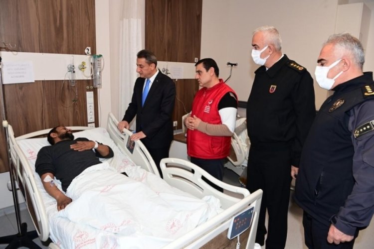 Sinop'ta yanan geminin m&uuml;rettebatı korku dolu anları anlattı