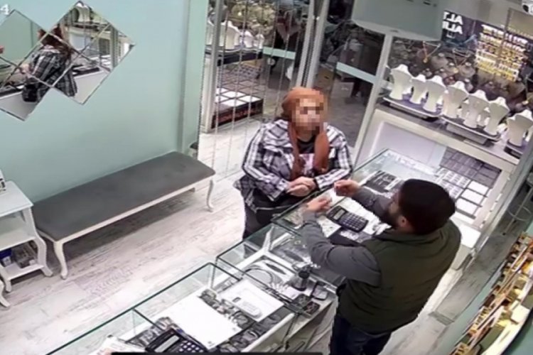 Bursa'da bir kadın kuyumcuları dolandırdı: Kıskıvrak yakalandı