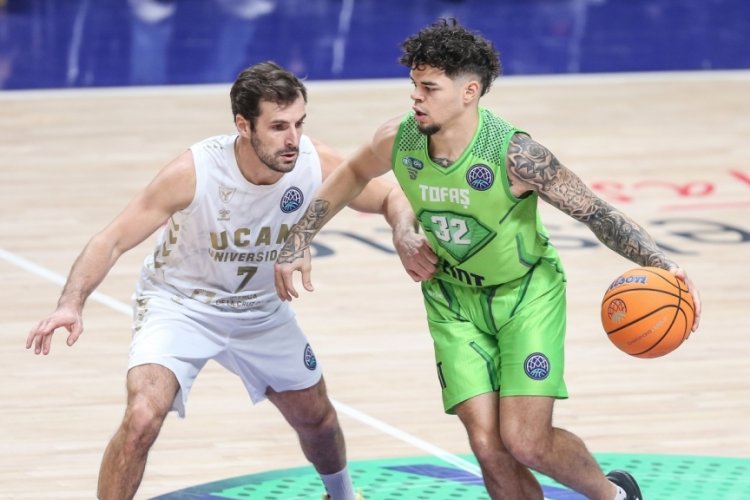 TOFAŞ, İspanya'nın UCAM Murcia ekibine 87-77 mağlup oldu