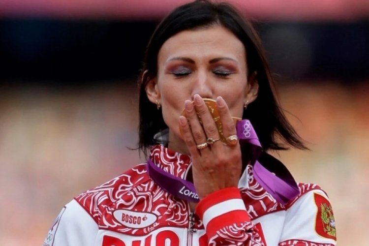 Rus atlet Antyukh'un Londra 2012'deki altın madalyası elinden alındı