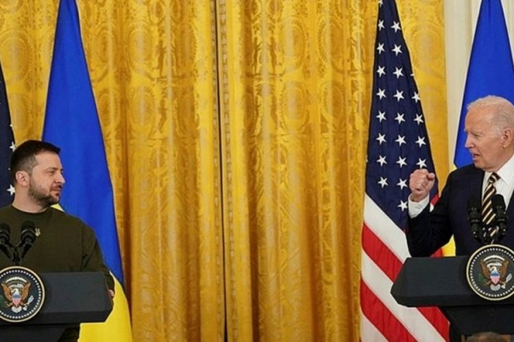 ABD Başkan Biden ve Ukrayna lideri Zelenski'den ortak a&ccedil;ıklama